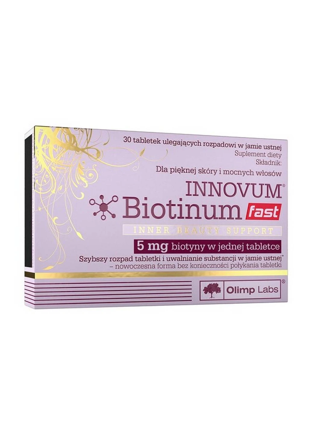 Біотин Innovum Biotinum Fast 30 таблеток Olimp (255407719)