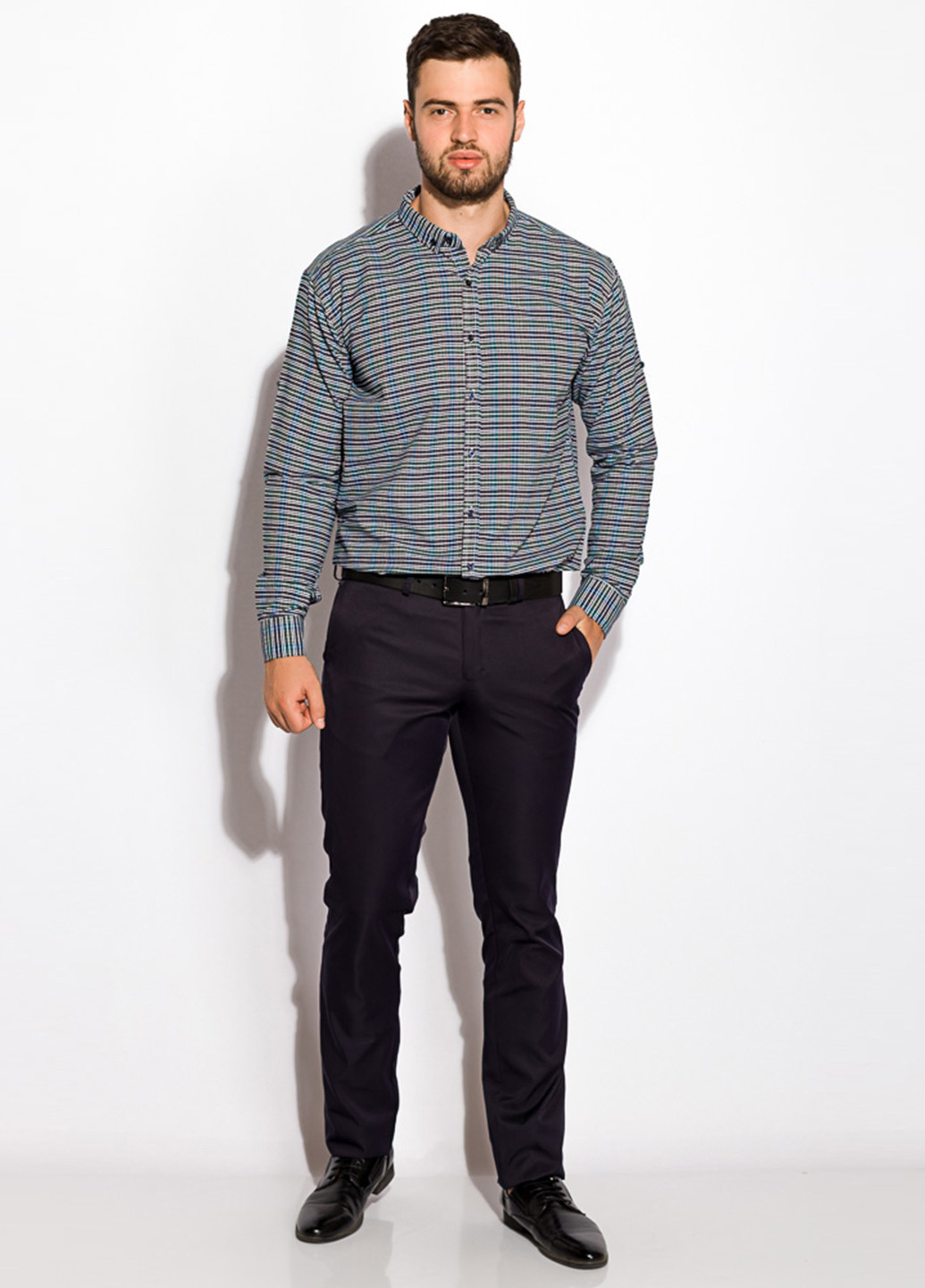 Цветная кэжуал рубашка в клетку Time of Style