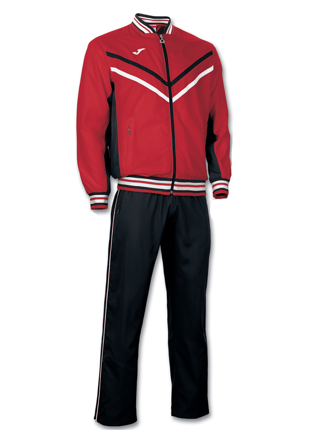 Красный демисезонный костюм (кофта, брюки) брючный Joma