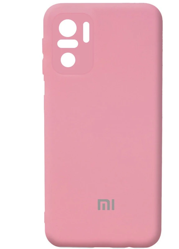 Чехол Silicone Cover Full Camera (AA) для Xiaomi Redmi Note 10 / Note 10s Розовый / Pink (is_00000045509_31) Epik (237834965)