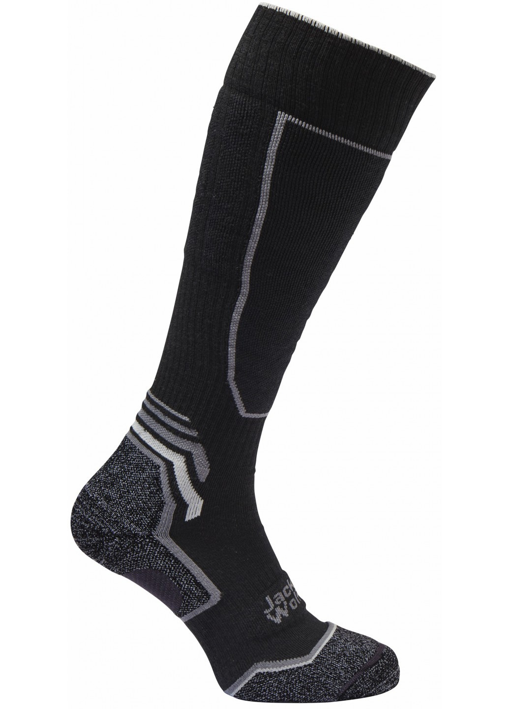 Чёрные носки Jack Wolfskin логотипы (368322211)