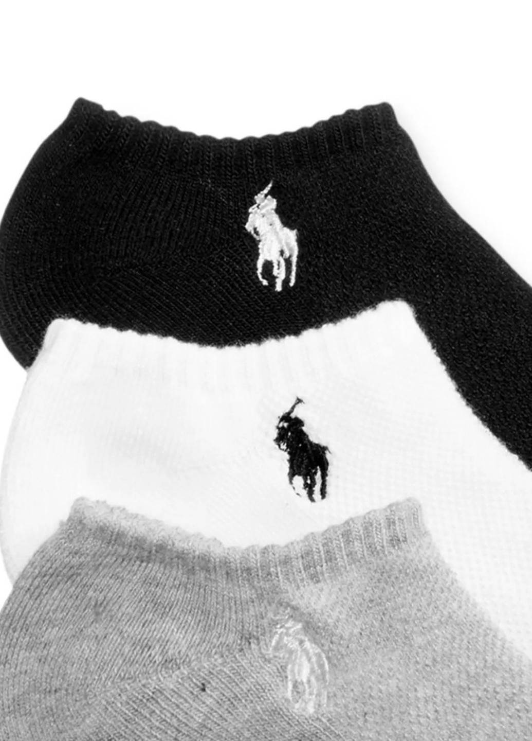 Комбинированные носки (6 пар) Ralph Lauren однотонные (361088427)