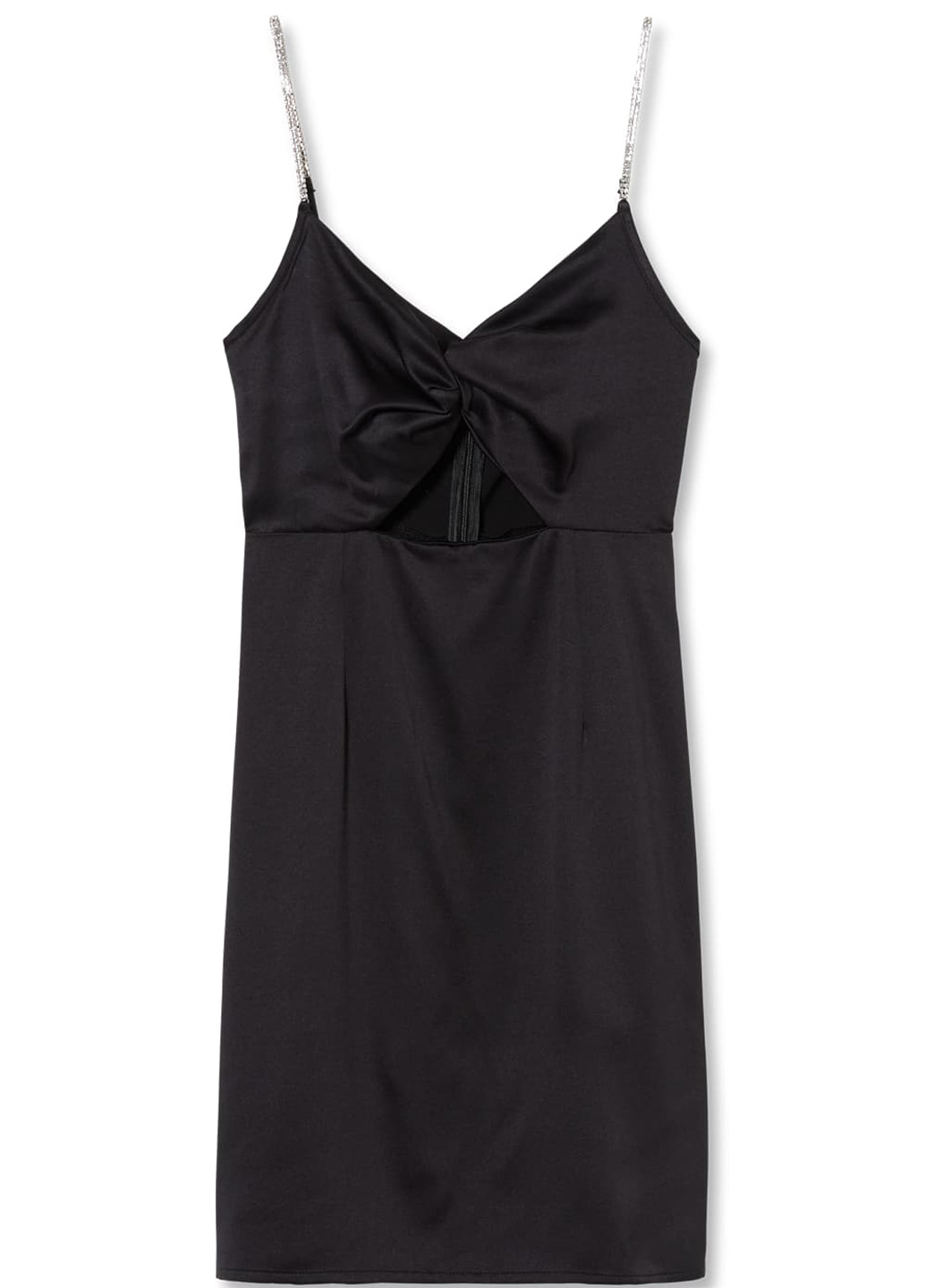 Чорна коктейльна сукня C&A однотонна