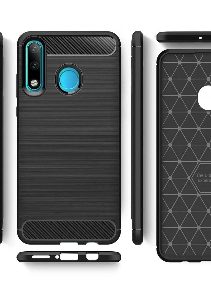 Чохол для мобільного телефону (смартфону) Laudtec для Huawei P30 Lite Carbon Fiber (Black) (LT-P30LB) BeCover (201493443)