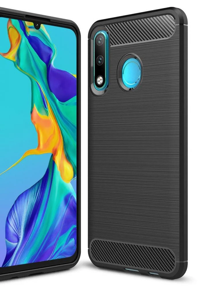Чохол для мобільного телефону (смартфону) Laudtec для Huawei P30 Lite Carbon Fiber (Black) (LT-P30LB) BeCover (201493443)