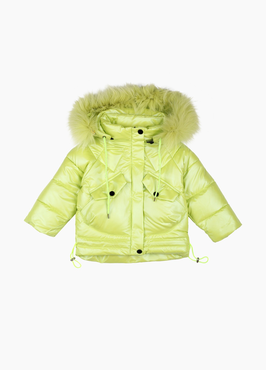 Салатова зимня куртка No Brand