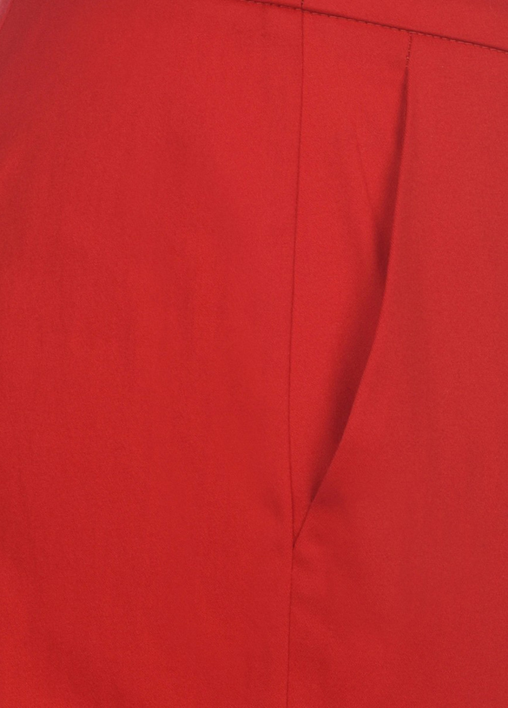 Красные кэжуал демисезонные зауженные брюки LOVE REPUBLIC