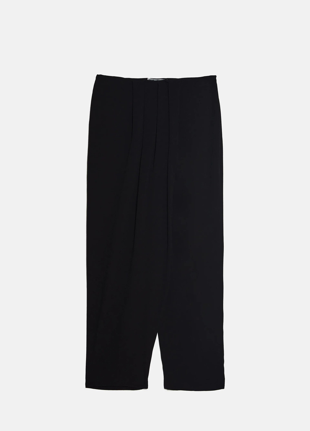 Черные кэжуал летние брюки Zara