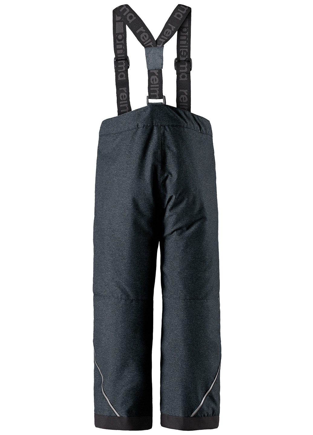 Темно-серые кэжуал зимние брюки прямые Reima