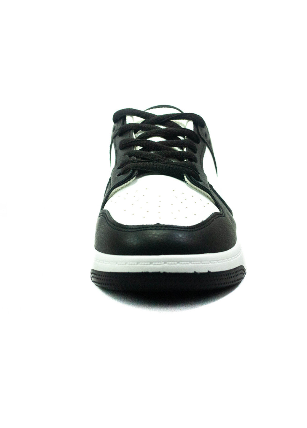 Черно-белые демисезонные кроссовки Башили
