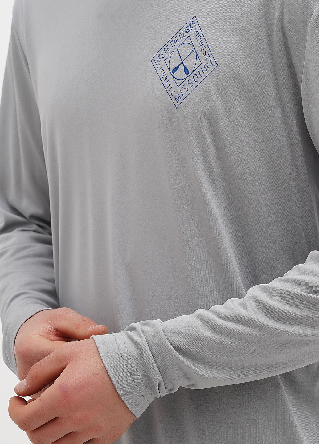 Серый демисезонный кэжуал, спортивный лонгслив Blue 84 с надписями