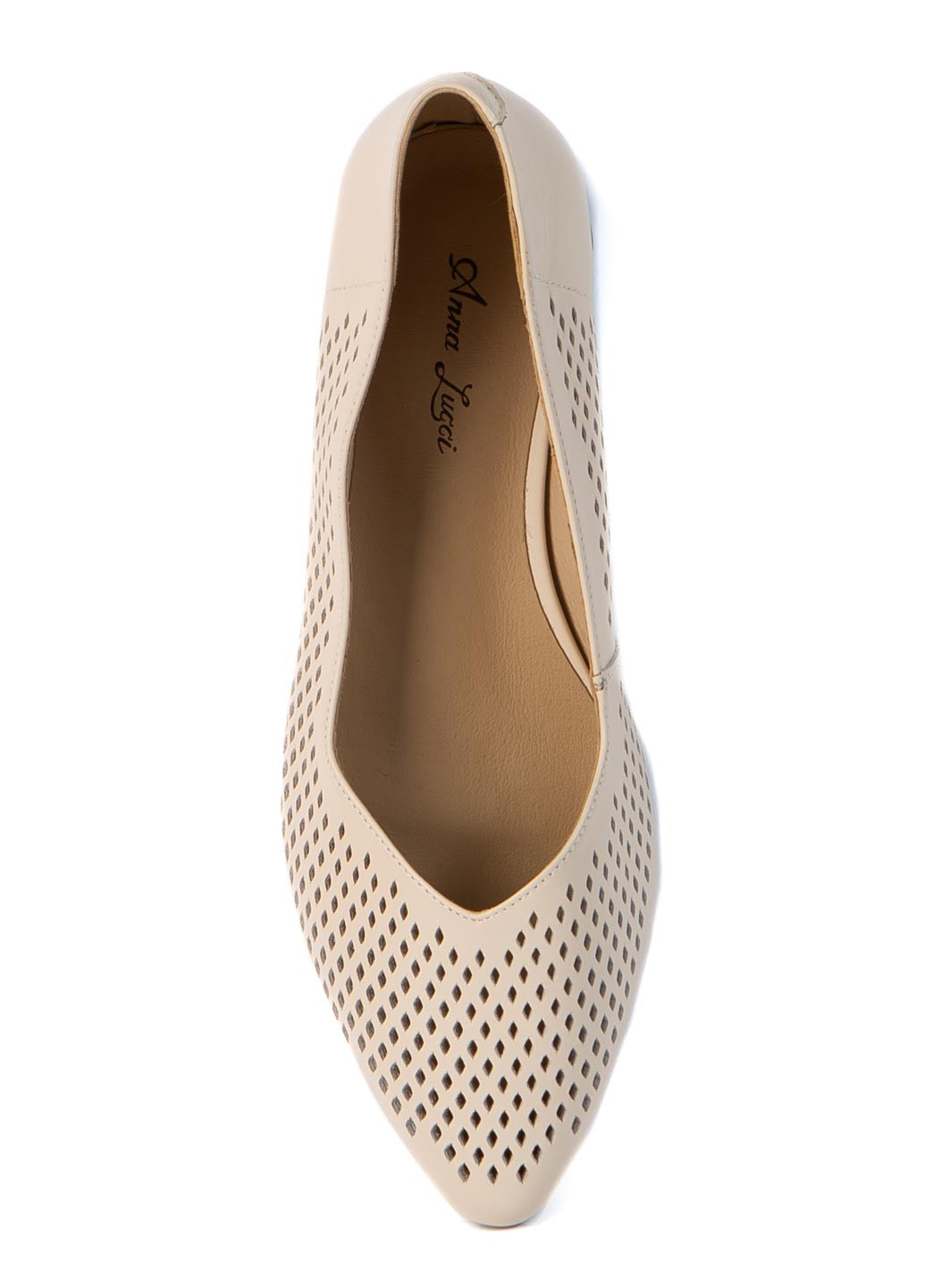 Anna Lucci Туфли лодочки бежевый з натуральная кожа, турция — лето (329863986)