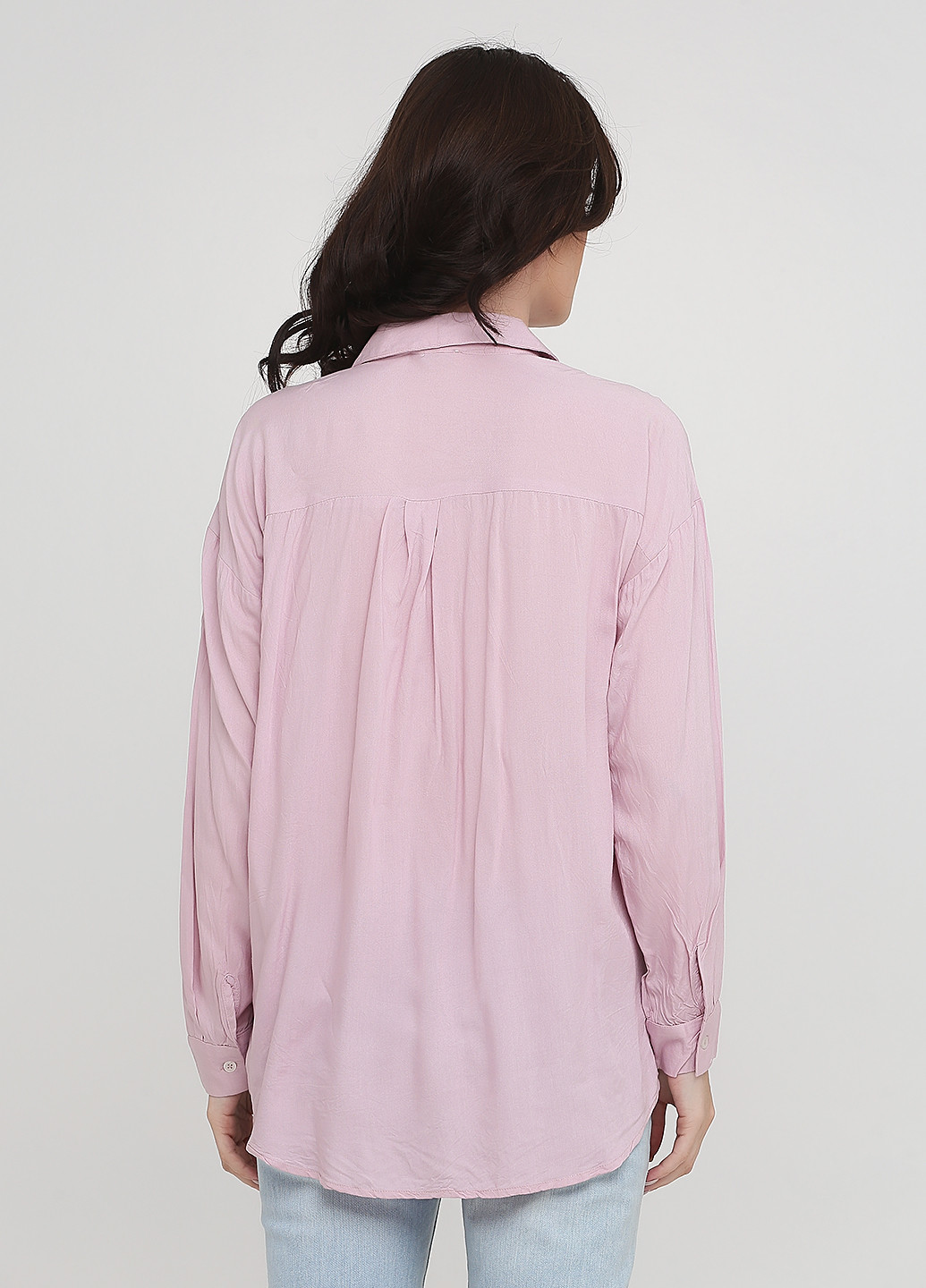 Светло-розовая демисезонная блуза Colin's
