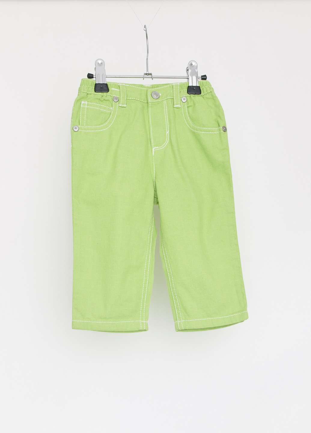 Салатовые демисезонные прямые джинсы United Colors of Benetton