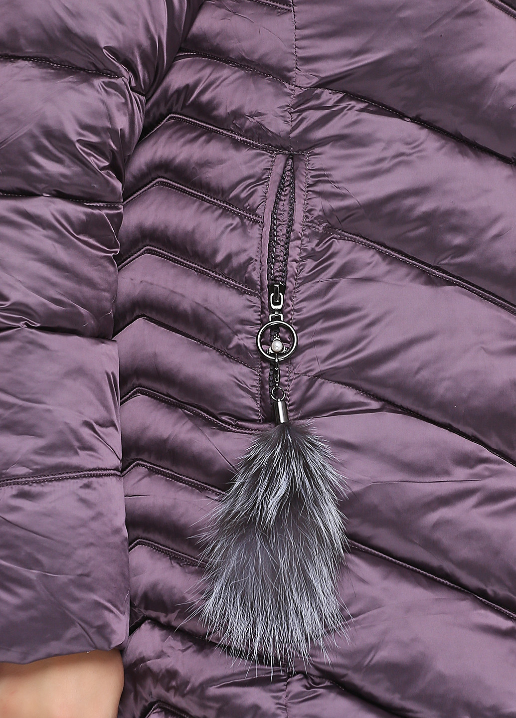Фіолетова зимня куртка Svidni