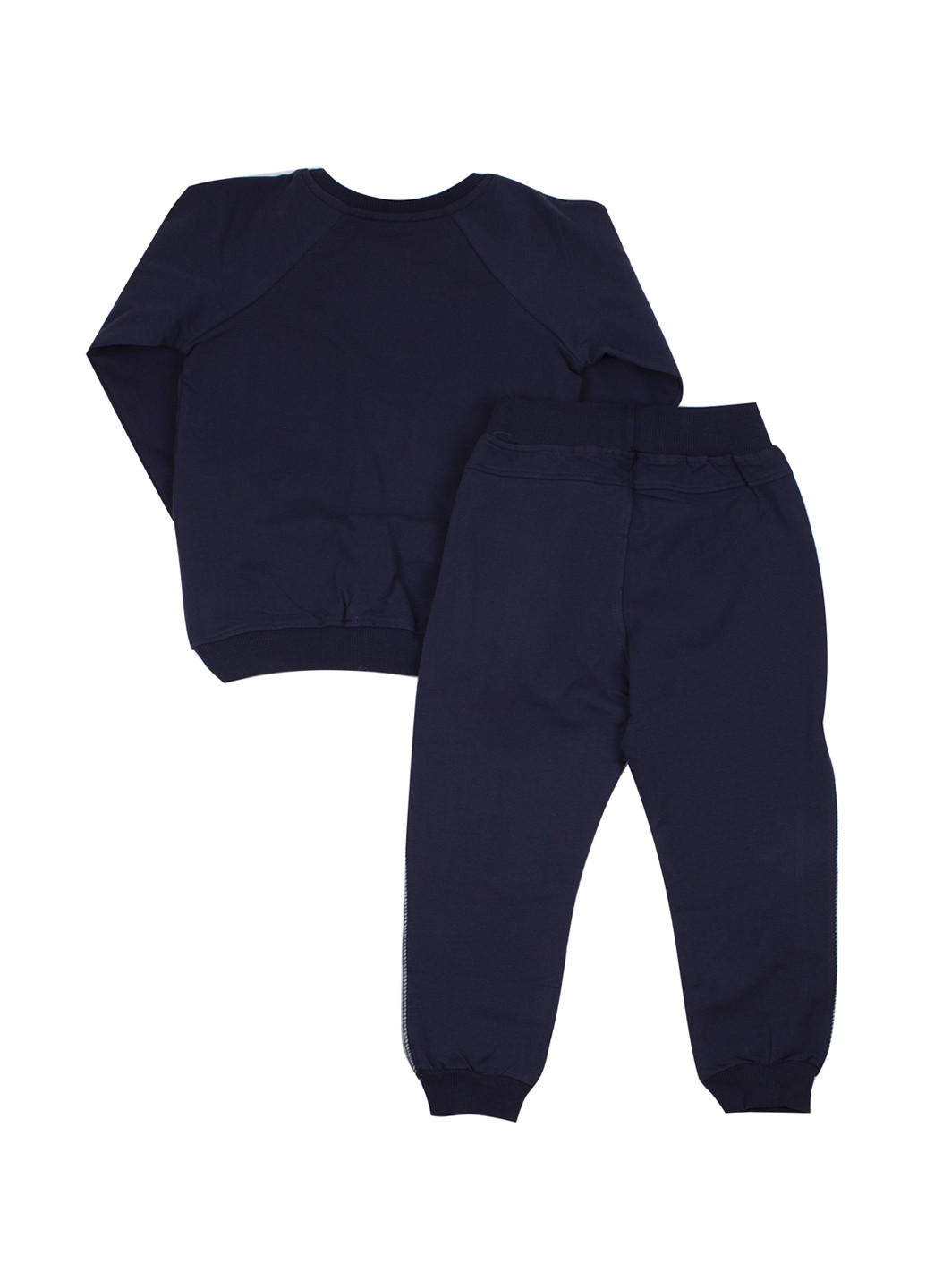 Темно-синий демисезонный костюм (свитшот, брюки) брючный Mackays