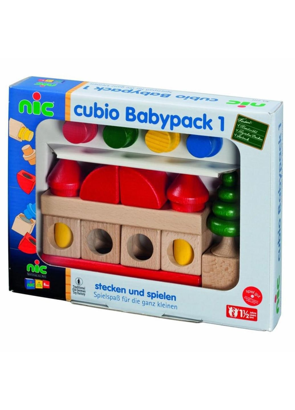 Конструктор cubio деревянный 20 эл. (NIC2111) NIC cubio деревянный 20 эл. (249596775)