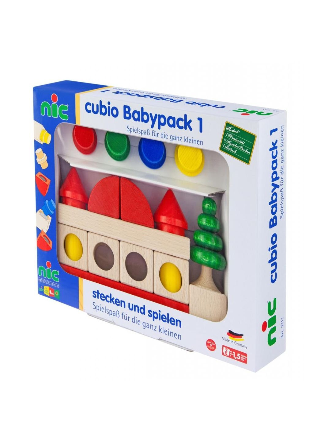 Конструктор cubio деревянный 20 эл. (NIC2111) NIC cubio деревянный 20 эл. (249596775)