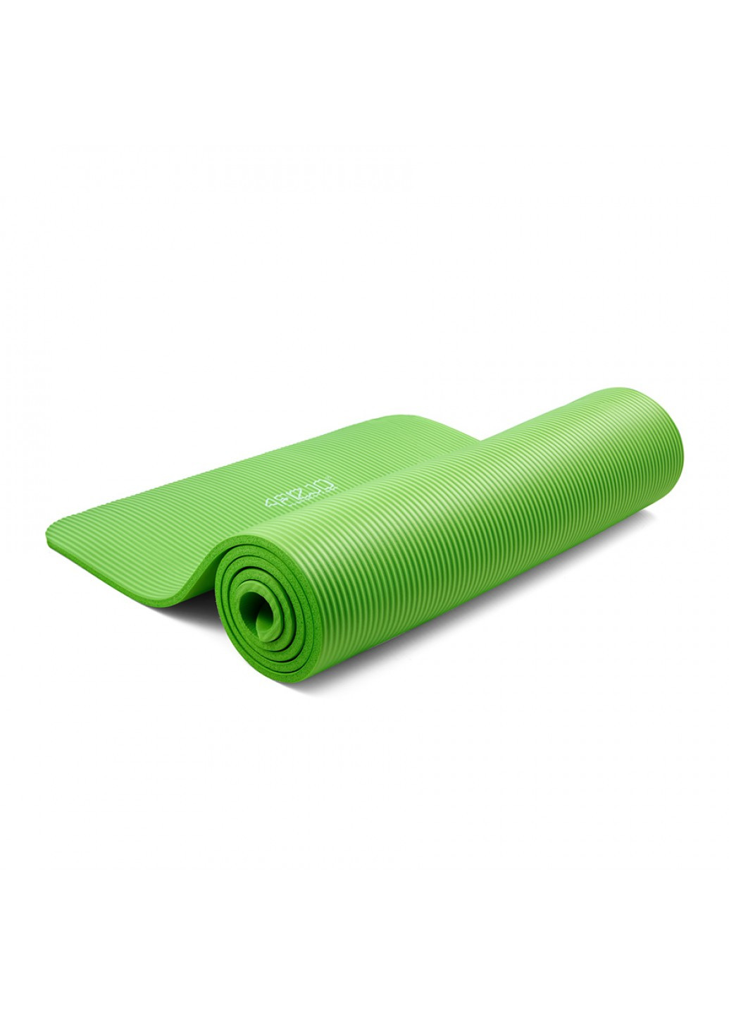 Коврик (мат) для йоги и фитнеса NBR 1 см Green 4FIZJO 4FJ0017 зелёный