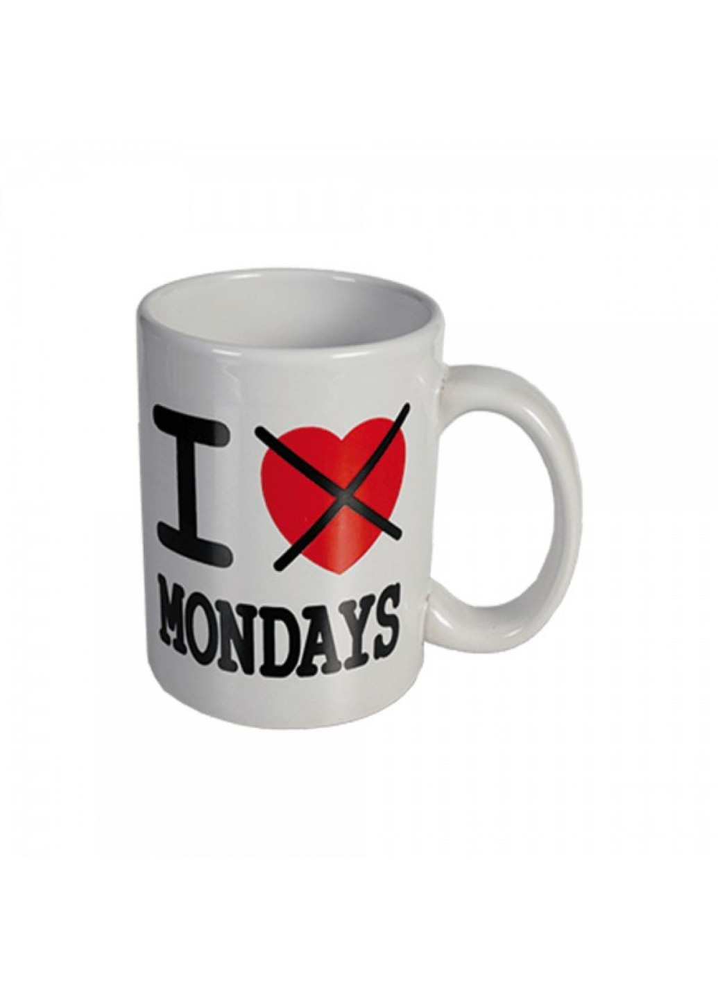 Кружка "Я не люблю понедельник" керамическая 8 см OOTB (210766835)