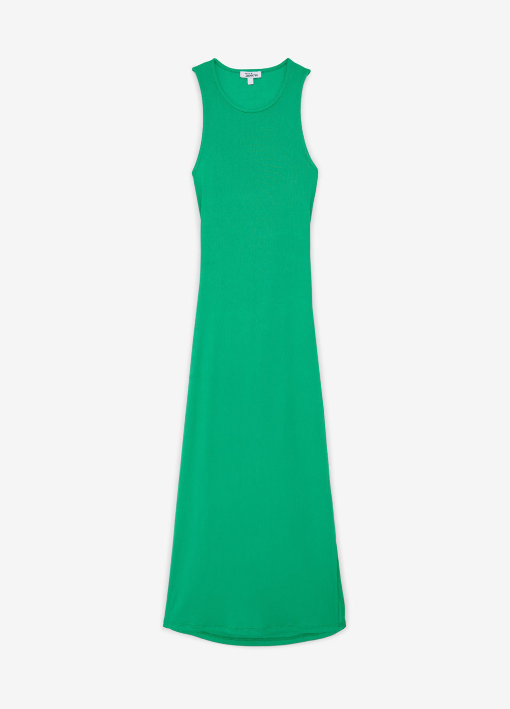 Зелена кежуал сукня з відкритою спиною, сукня-майка Jennyfer однотонна