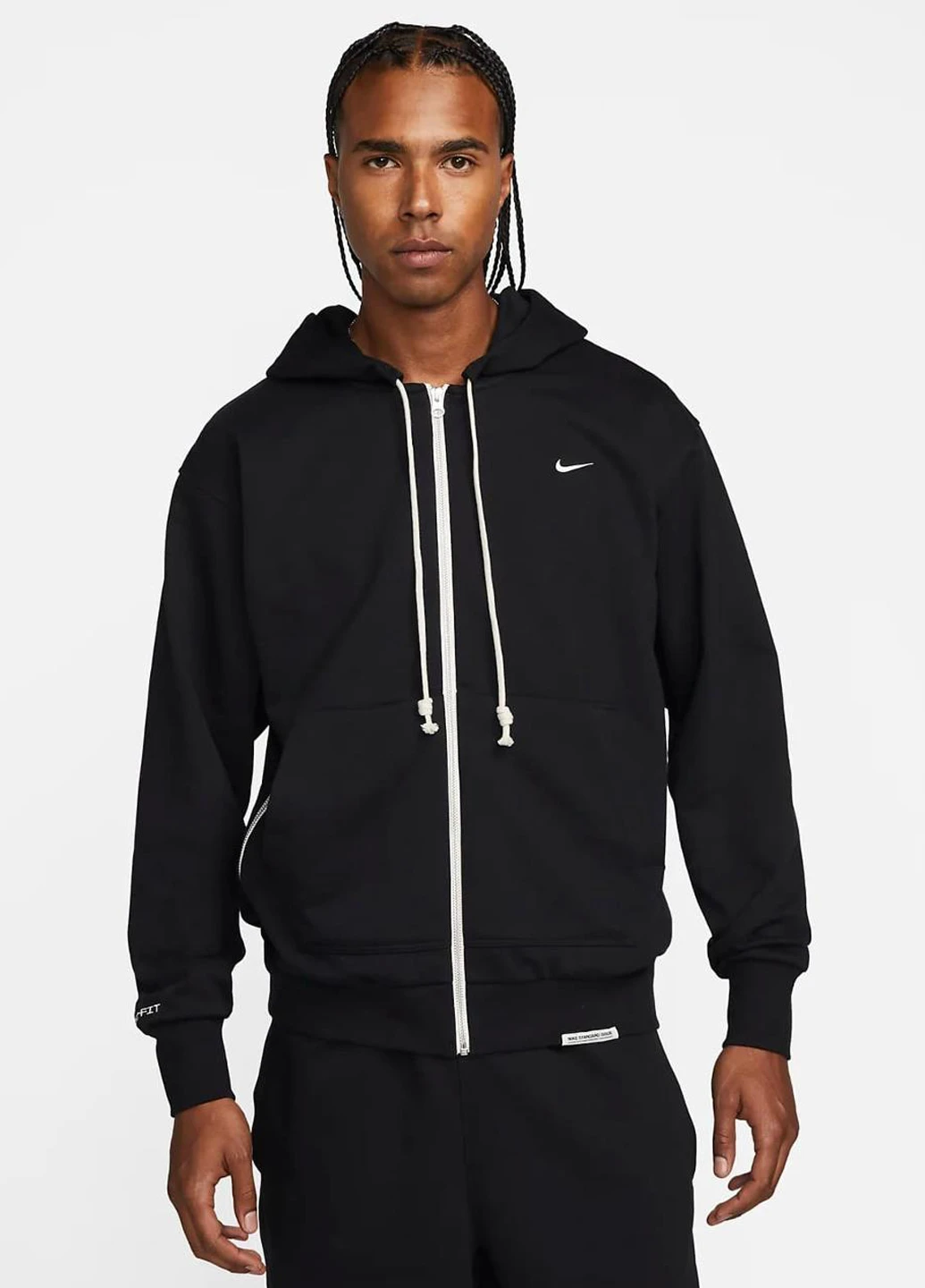 Толстовка DQ5816-010 Nike DF STD ISSUE FZ HOODIE (319359173)