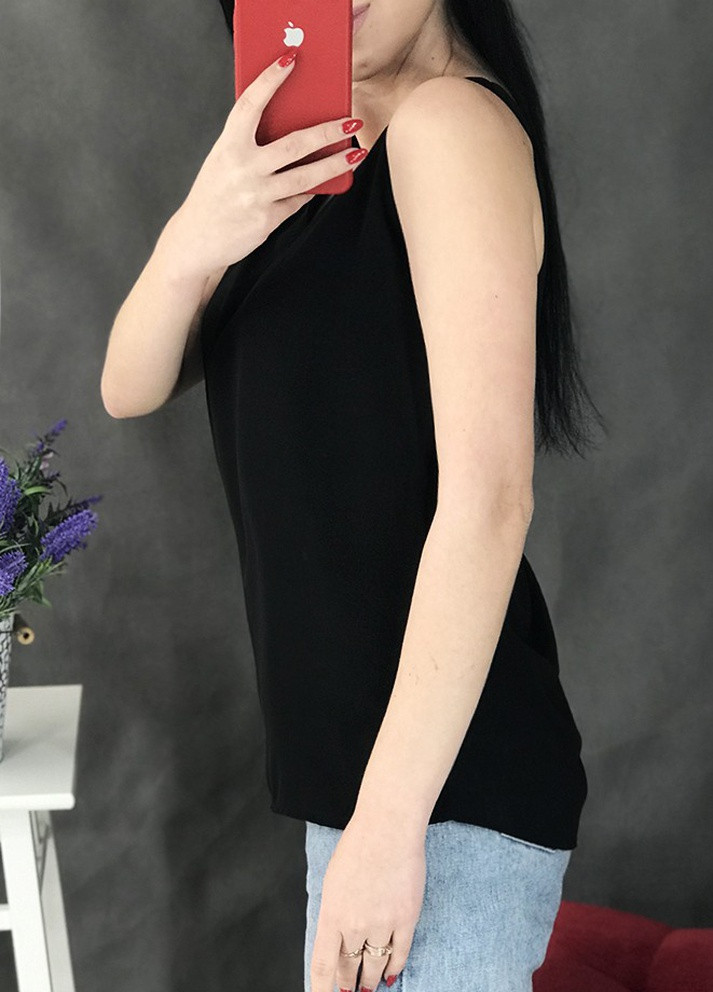 Черная летняя блуза Arjen
