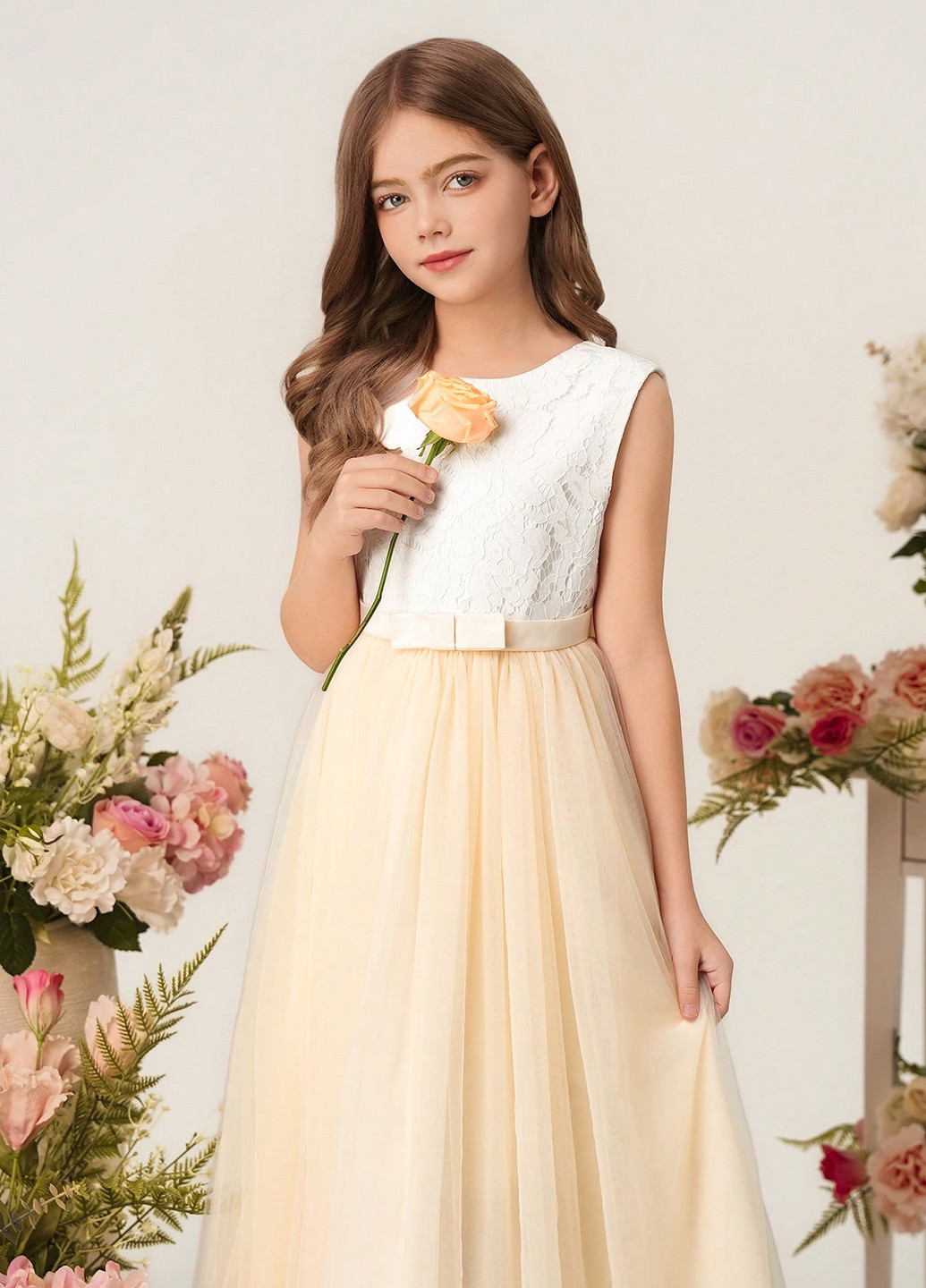 Комбинированное платье SHEIN (367006260)