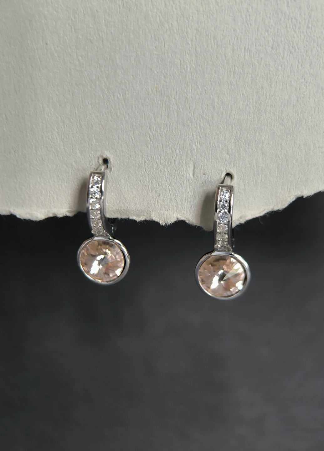 Сережки Silver Flame (350941317)