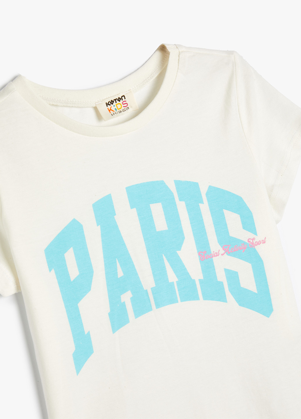 Біла літня футболка KOTON