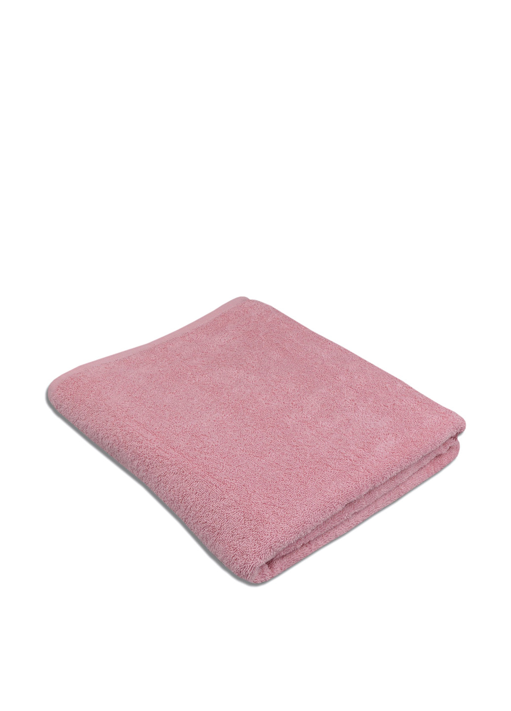 No Brand полотенце, 100х150 см однотонный розовый производство - Азербайджан