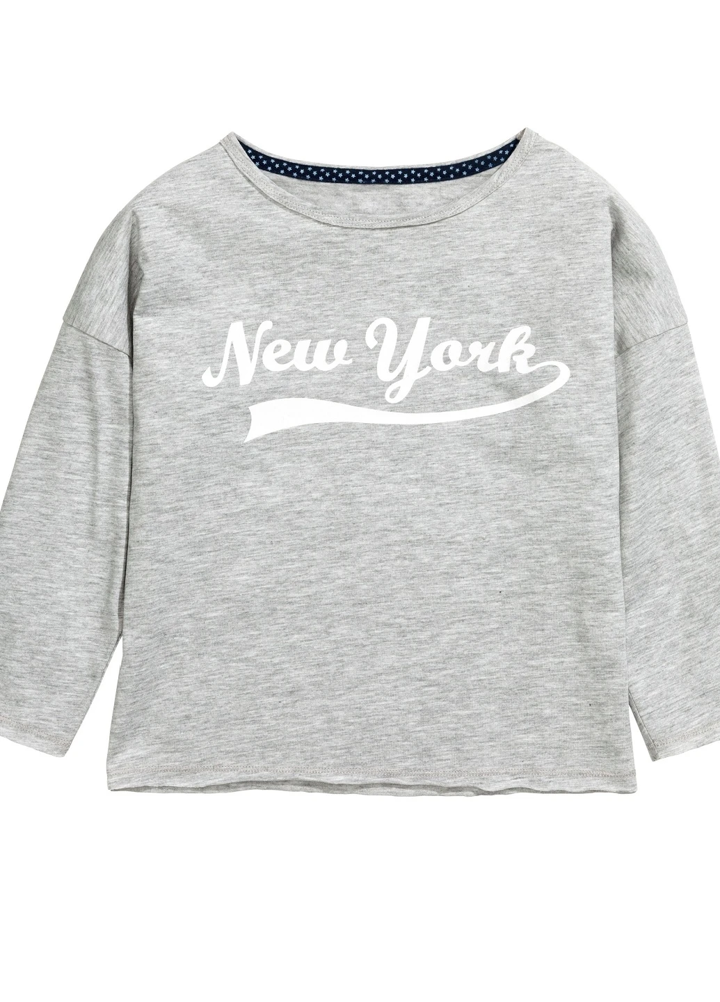 Серая всесезон пижама (лонгслив, брюки) H&M
