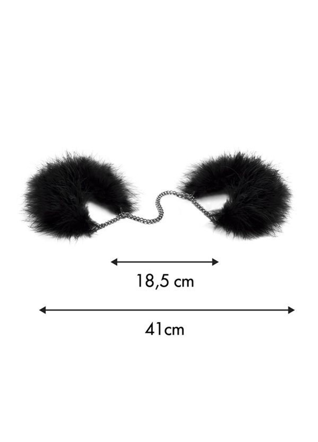 Пухнасті наручники Za za zu - feahter handcuffs, пір'яні, подарункова упаковка Bijoux Indiscrets (255459572)