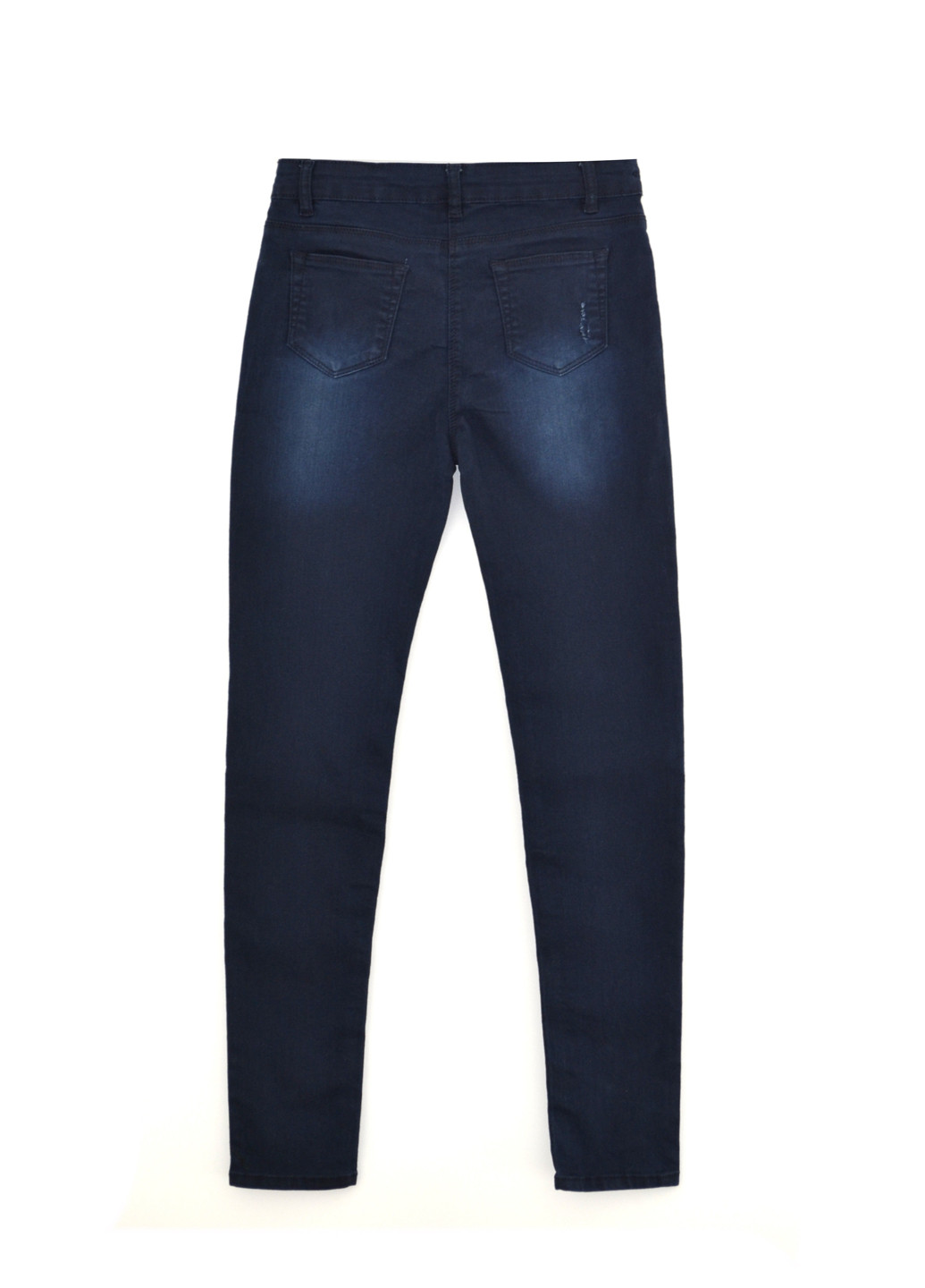 Темно-синие демисезонные со средней талией джинсы Matalan