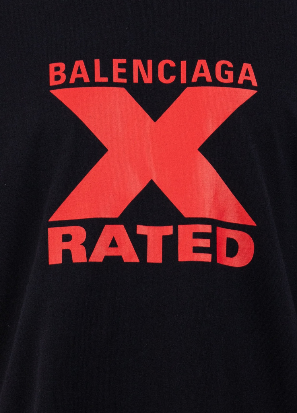 Чорна футболка Balenciaga
