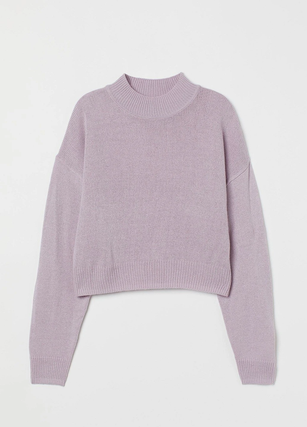 Сиреневый демисезонный свитер H&M