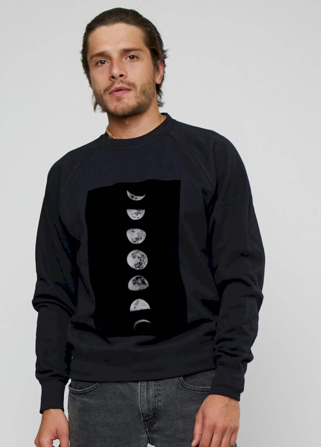 Черный свитшот мужской YAPPI (198688765)