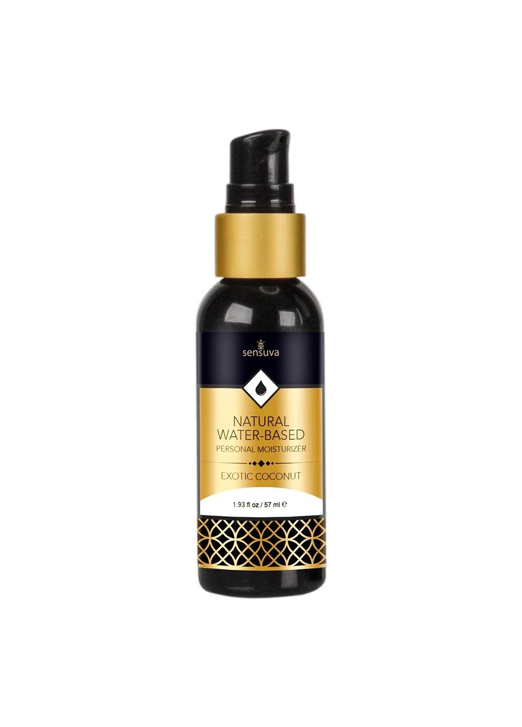 Масло на водній основі Natural Water-Based Exotic Coconut (57мл) без гліцерину та парабенів Sensuva (254150673)