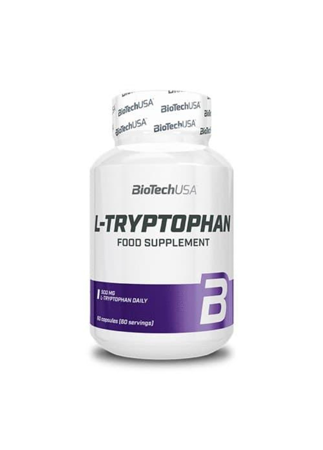 L-триптофан Biotech L-Tryptophan (60 капс) біотеч Biotechusa (255362802)