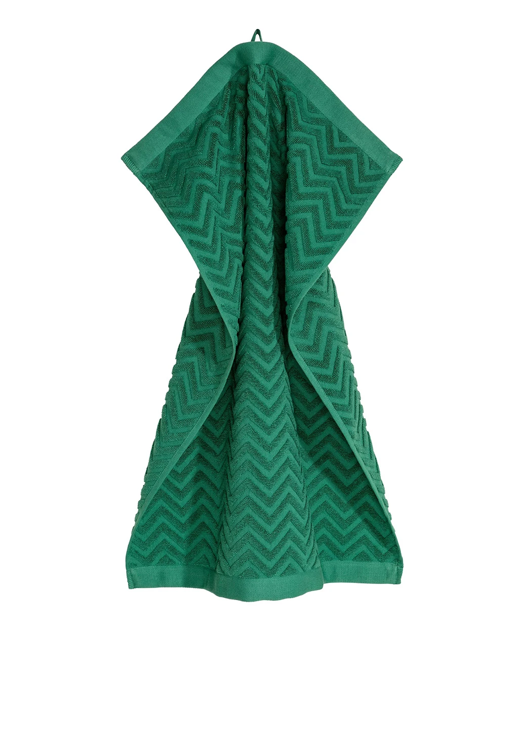 Рушник, 50х70 см H&M геометричний зелений