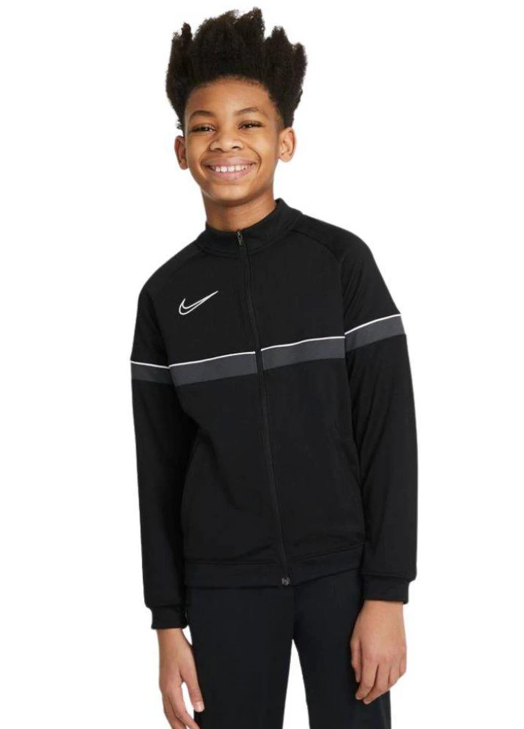 Толстовка CW6115-014 Nike YOUTH ACADEMY 21 DRI-FIT KNIT TRACK JKT (320996847)