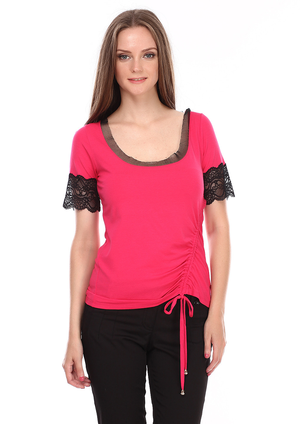 Розовая демисезонная блуза Carlopik