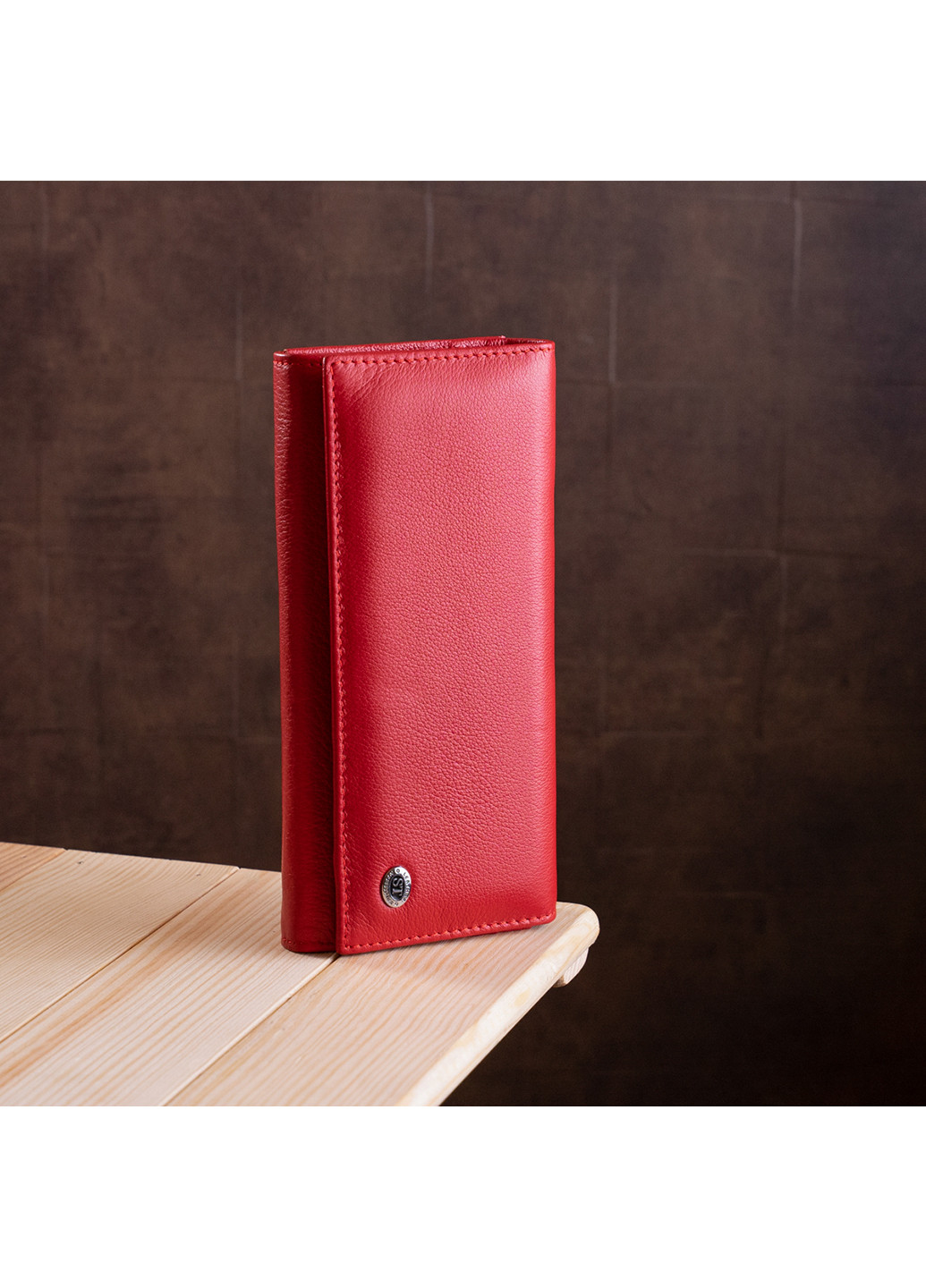 Женский кожаный кошелек 9х18,5 см st leather (229459120)