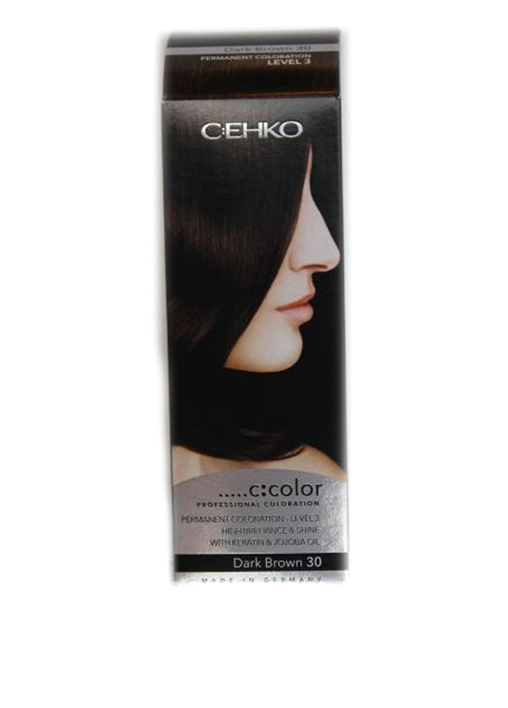 Крем-фарба для волосся 30 (темний шатен), 110 мл C:EHKO (83223497)