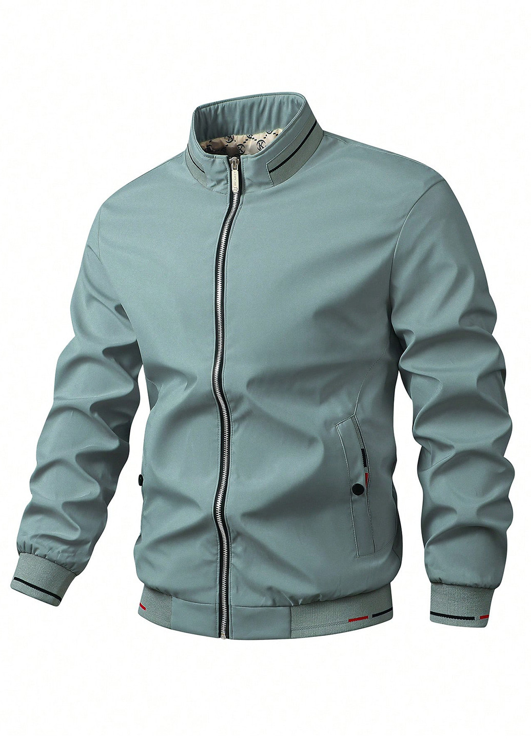 Сіро-голубий демісезонна куртка SHEIN