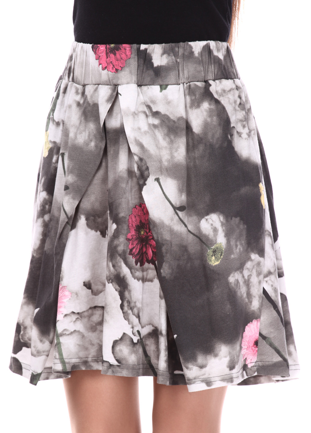 Разноцветная кэжуал цветочной расцветки юбка Cheap Monday