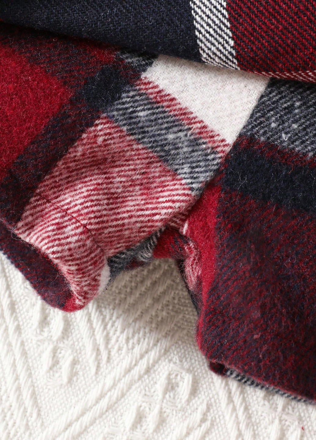 Бордовий демісезонний комплект (гольф, спідниця-шорти) SHEIN