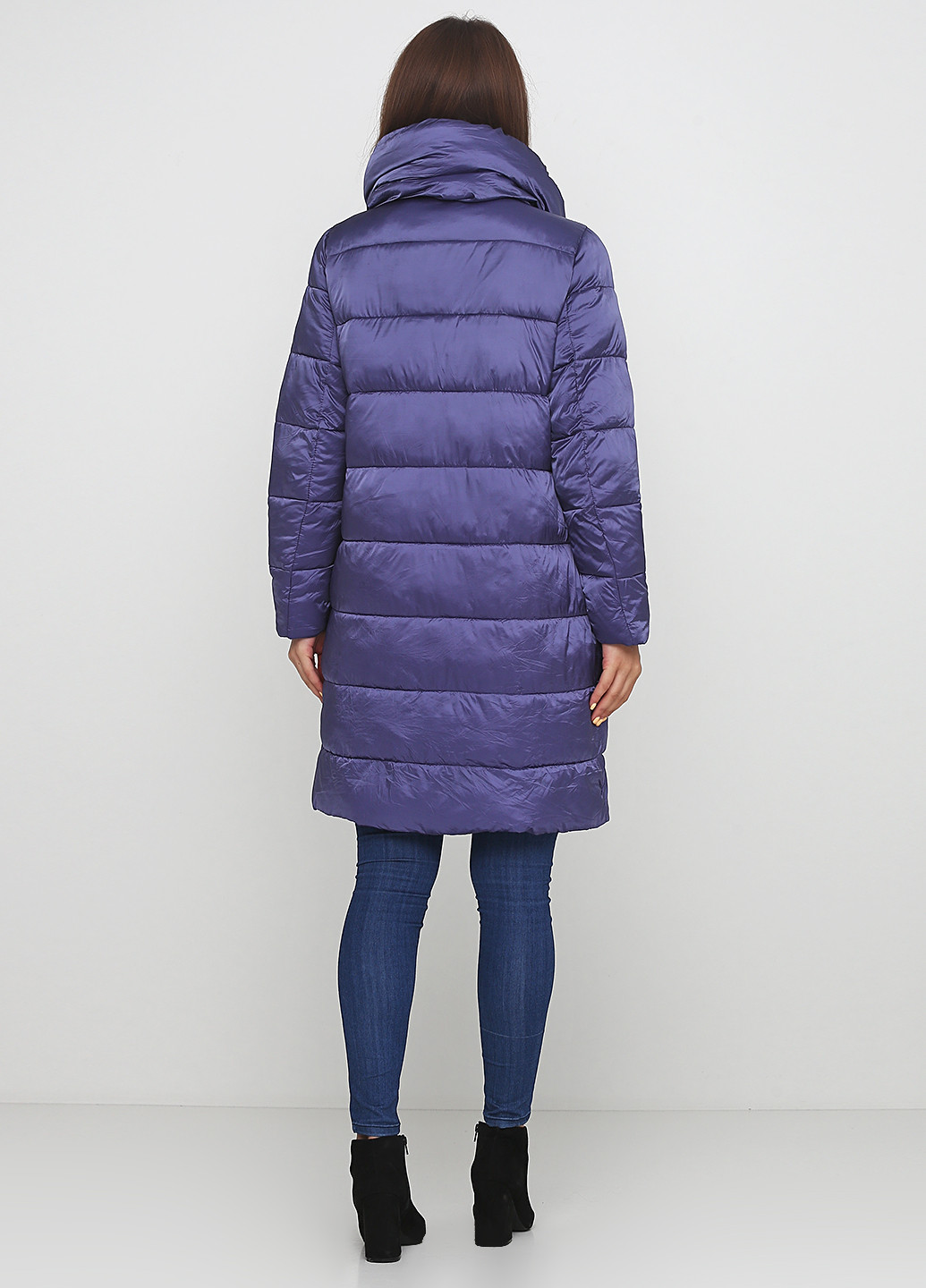 Фиолетовая зимняя куртка Fly luxury