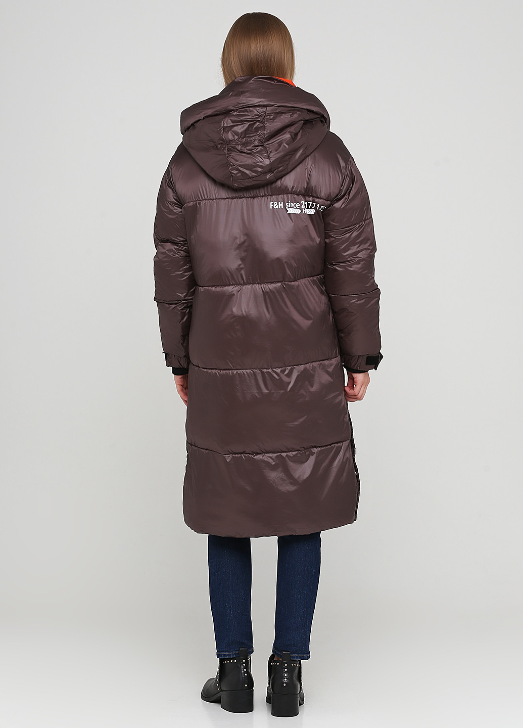 Коричневая зимняя куртка Xinxinfengge