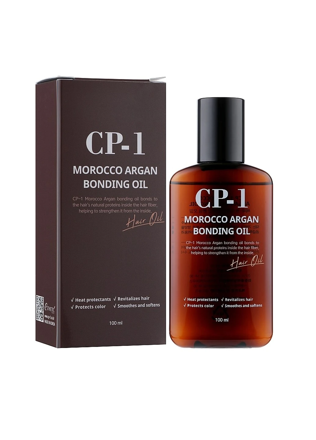 Аргановое масло для волос Morocco Argan Bonding Oil CP-1 100 мл Esthetic House (254607546)